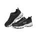 Skechers D'Lites 1.0 Low Dad Shoes Gs Black/White Women's 35