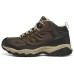 Skechers After Burn Memory Cushioning Anti-Slip And Wear-Resistant High-Top Outdoor Shoes Men's Brown Black 39