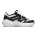 Skechers D'LITES Series Slip Resistant Cushioning Abrasion Resistant Kids Lifestyle Shoes White Black Teenagers 28.5