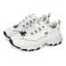 Skechers D'LITES 'White Black' 45