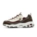 Skechers D'LITES 1.0 Cushioning Anti-Slip And Wear-Resistant Low-Top Chunky Sneakers Women's Burgundy Brown Красно-коричневый, 35