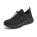 Skechers BOBS B FLEX Cushioning, Wear Resistant Low Top Casual Shoes Men's Pure Black 39.5