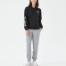 Skechers Colorful Sweatshirt Women's Carbon Black Carbon Black/0018, L