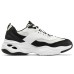 Skechers DLITES Cushioned Slip-Resistant Low-Top Chunky Sneakers Men's White Black 41