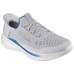 Skechers Slip Ins Abrasion Resistant Breathable Low Top Casual Shoes Men's Light Gray Серый, 41