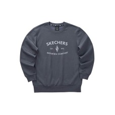 Skechers Diamond Series Sweatshirt Unisex Odyssey Gray Odyssey Gray 026R, 2XL