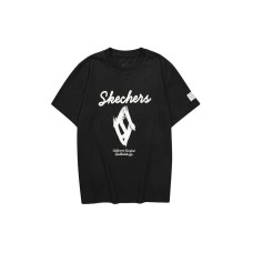 Skechers T-Shirt Unisex Carbon Black Carbon Black 0018, XL