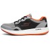 Skechers Cushioning Anti-Slip And Wear-Resistant Low-Top Casual Running Shoes Men's Gray Black Orange Gray black orange, 44
