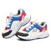 Skechers Ultrasurge Anti-Kick And Wear-Resistant Low-Top Kids' Running Shoes Red Blue White Teenagers 27.5
