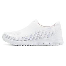 Skechers Cushioning, Slip Resistant, Rebound Low Top Casual Shoes Women's White Разноцветный, 35