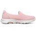 Skechers Gowalk 5 Slip On Shoes Pink Women's 37