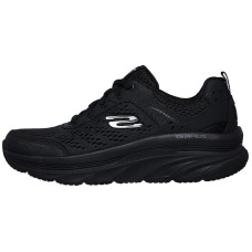 Skechers Relaxed Fit DLux Walker Low Top Black Women's 37