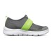 Skechers Comfy Flex 2.0 Slip Resistant Cushioning Abrasion Resistant Low Top Kids Lifestyle Shoes Ash Lemon Teenagers 37