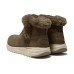 Skechers ON THE GO STELLAR Warm And Wear-Resistant Short Mid-Calf Snow Boots Women's Chocolate Коричневый, 36