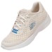 Skechers Dynamight 2.0 Low Top Sneakers 'Cream White Blue' Women's Бежевый, 35