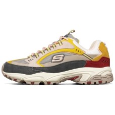 Skechers Stamina Cushioning Anti-Slip And Wear-Resistant Low-Top Chunky Sneakers Men's Multicolor 41