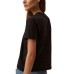Women's V-Neck Embroidered Logo T-Shirt Черный, XL