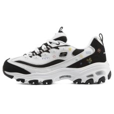 Skechers D'Lites 1.0 'White Black' Women's 35