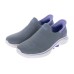 Skechers GO WALK 7 Casual Shoes Women's Low-Top Gray Purple Серый с фиолетовым, 37