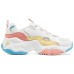 Skechers D'LITES 3.0 Casual Shoes Women's Low-Top White/Pink/Blue 35