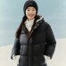Skechers Down Jackets Unisex сажа, L
