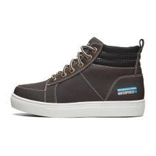 Skechers City Point Slip Resistant And Breathable Mid Top Kids' Skateboarding Shoes Chocolate Teenagers 35