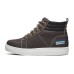 Skechers City Point Slip Resistant And Breathable Mid Top Kids' Skateboarding Shoes Chocolate Teenagers 35