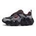 Skechers Slip-Resistant Cushioning Abrasion-Resistant Low-Top Kids Lifestyle Shoes Black Gray Red Teenagers Black Gray Red, 37