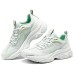 Skechers Street Anti-Slip Wear-Resistant Low-Top Running Shoes Women's Light Green LIGHT GREEN WHITE, 36