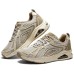 Skechers Street Anti-Slip Wear-Resistant Low-Top Casual Shoes Men's Beige BEIGE GRAY, 41