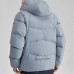 Skechers Sports Life Collection Down Jacket Men's Trade Wind Gray Trade Wind Gray, XL