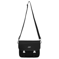 Skechers Fabric Shoulder Bag Crossbody Bag Unisex Black Черный