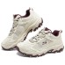 Skechers OUTDOOR Anti-Slip Wear-Resistant Low-Top Chunky Sneakers Women's Ecru 36
