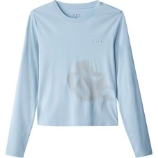 Skechers T-Shirt Women's Dusty Blue Dusty Blue/00FE, S