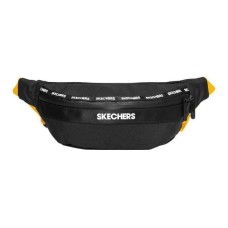 Skechers Fabric Crossbody Bag Sling Bag Fanny Pack Regular Unisex Black Black