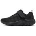 Skechers Slip Resistant, Abrasion Resistant, Breathable Low Top Kids' Running Shoes Black Kids' Черный, 28.5