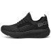 Skechers MEN'S GO Cushioning Wear-Resistant Low-Top Running Shoes Men's Black Черный, 39.5