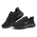 Skechers Go Walk Fle Anti-Slip Wear-Resistant Low-Top Running Shoes Men's Black Черный, 39.5