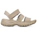 Skechers D'LITES 2.0 Beach Sandals Women's Taupe 36