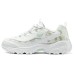 Skechers Flower Sea Bear Cushioning Breathable Low-Top Chunky Sneakers Women's Kikyo Green Lisianthus Green, 37