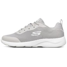 Skechers Dynamight 2.0 Lightweight Low-Top Running Shoes Men's Light Gray 39