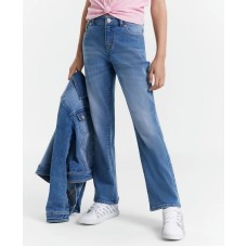 Big Girls Mid-Rise Flare-Leg Jeans Dekalb Wash, XS