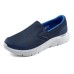 Skechers Go Walk Fle Anti Slip Wear Resistant Low Top Casual Shoes Men's Blue Синий, 43