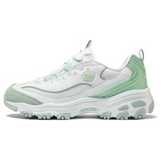 Skechers Slip-Resistant Low-Top Casual Shoes Women's White Green White green, 37