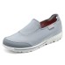 Skechers Go Walk Classic Slip-Resistant Breathable Low-Top Casual Shoes Men's Light Gray Серый, 44.5