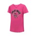 Big Girls Pink Colorado Rockies Jersey Stars V-Neck T-shirt Розовый, XL
