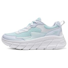 Skechers Cushioning Wear-Resistant Low-Top Casual Shoes Women's Blue White Синий Белый, 39.5