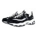 Skechers D'LITES 2.0 Cushioned Slip Resistant Abrasion Resistant Low Top Chunky Sneakers Women's Black White Черно-белый, 35