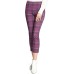 Sanctuary 252322 Women Mod Crop Leggings Disco Plaid Size X-Small