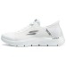 Skechers Go Walk Flex Casual Shoes Men Low-Top White Black Белый, 41